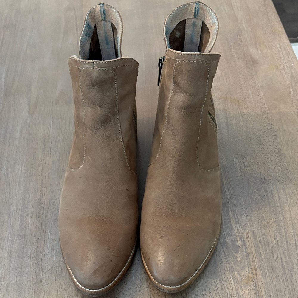 Seychelles Brown Leather Ankle Boots